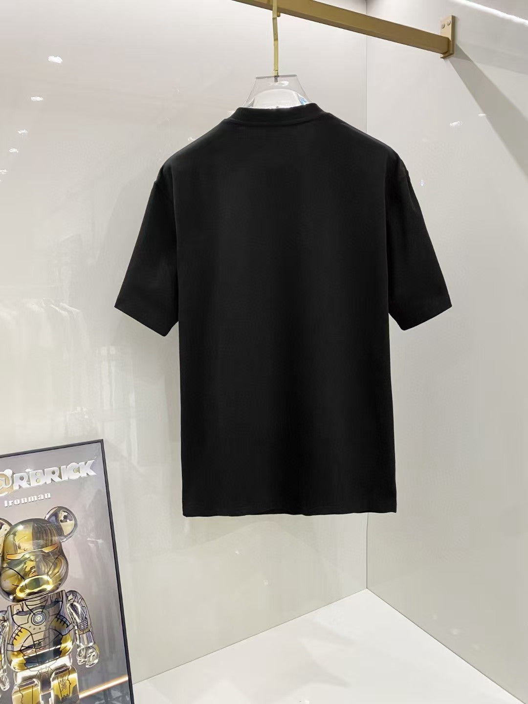 AMIRI Los Angeles Text Portrait Graphic Crew Neck Short‑Sleeve T‑Shirt